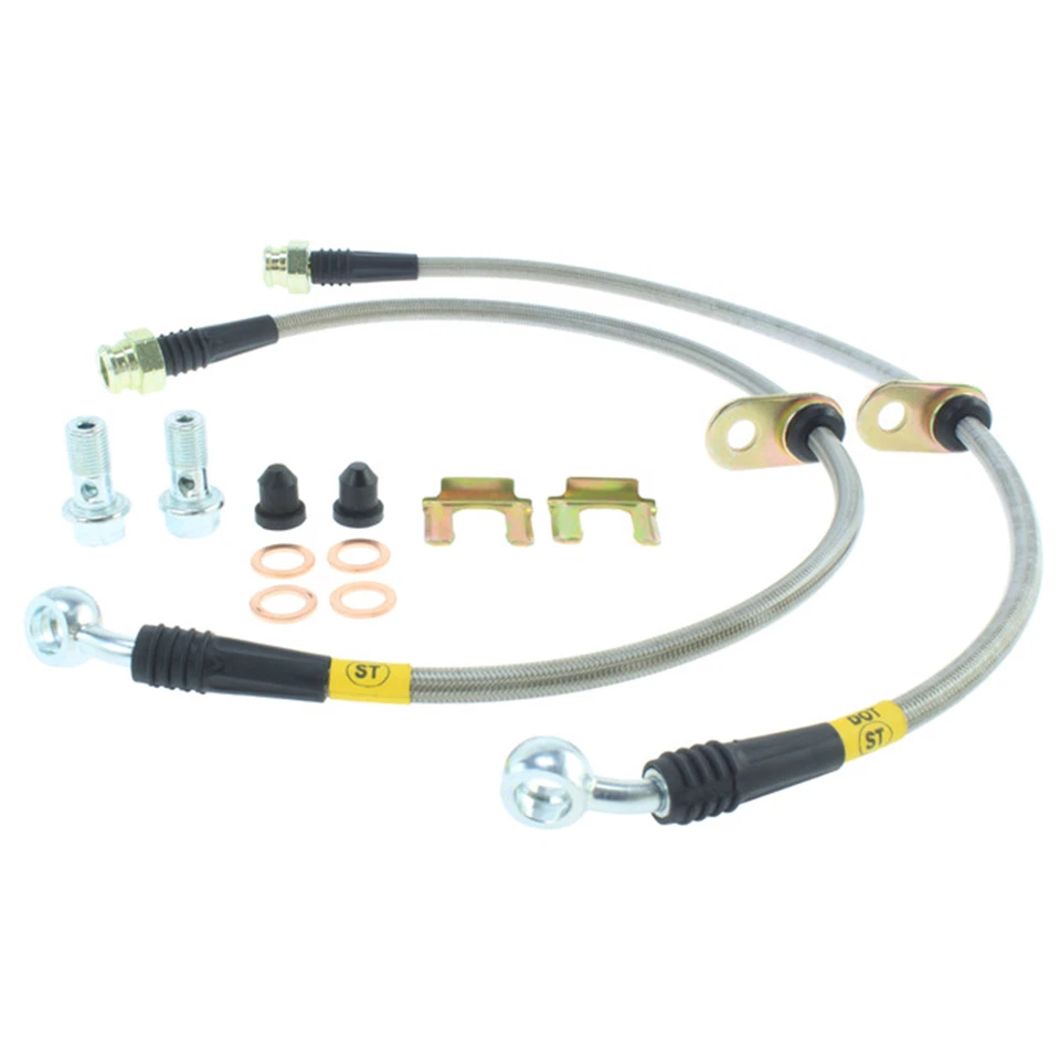 Kit de línea de freno delantero de acero centrado StopTech para Subaru Impreza / WRX / WRX STI Foto 2 de 4