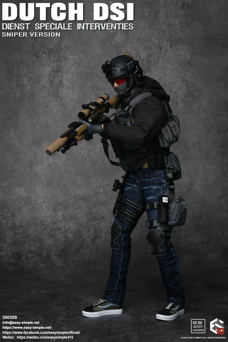 Easy&Simple 1/6 ES 26058S DUTCH DSI Army Special Forces Easy&Simple 1/6 ES 26058S DUTCH DSI Army Special Forces