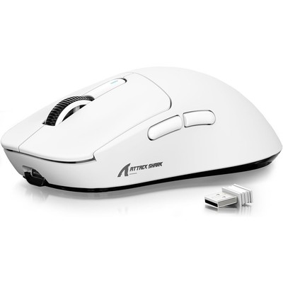 ATTACK SHARK X3 49g PixArt PAW3395 Gaming Sensor, BT/2.4G Wireless/Wired Mouse