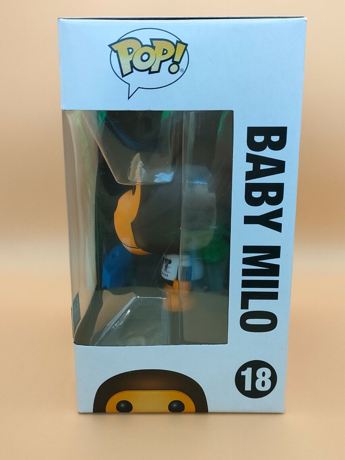 A Bathing APE Baby Milo × Bait × Funko Pop Vinyl Figure #18 Rare New +  Protector