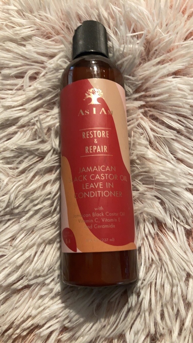 As I Am Jamaican Black Castor Oil Conditioner – 355 Ml, Mit Vitamin C, Für Feuchtigkeitsspendende Haarpflege