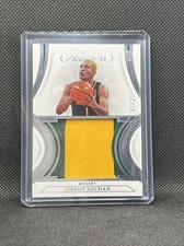 2022-23 Flawless Jeremy Sochan Silver Rookie Jumbo Patch RC #01/20