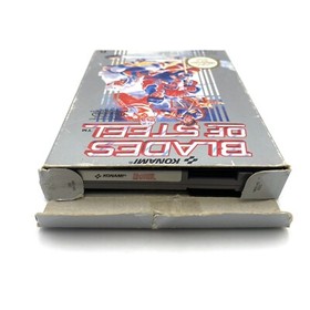 Blades Of Steel Nintendo NES COMPLET CIB EEC