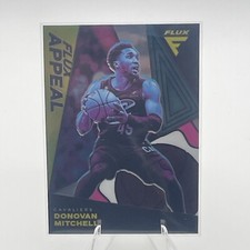2022-23 Panini Flux - Flux Appeal Silver Prizm #7 Donovan Mitchell