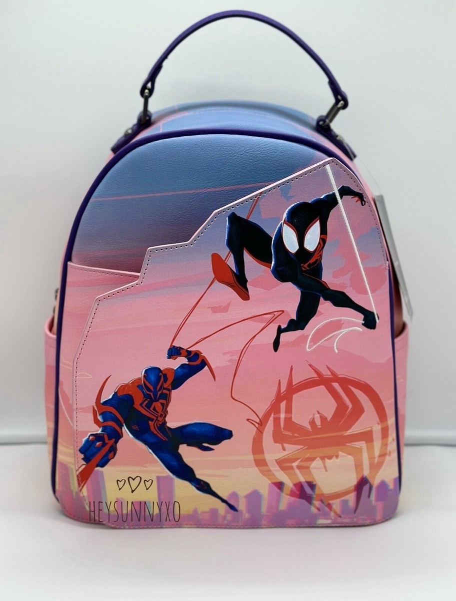 Marvel Spider-Man: Across the Spider-Verse Character Magnetic Fold Mini  Backpack | eBay