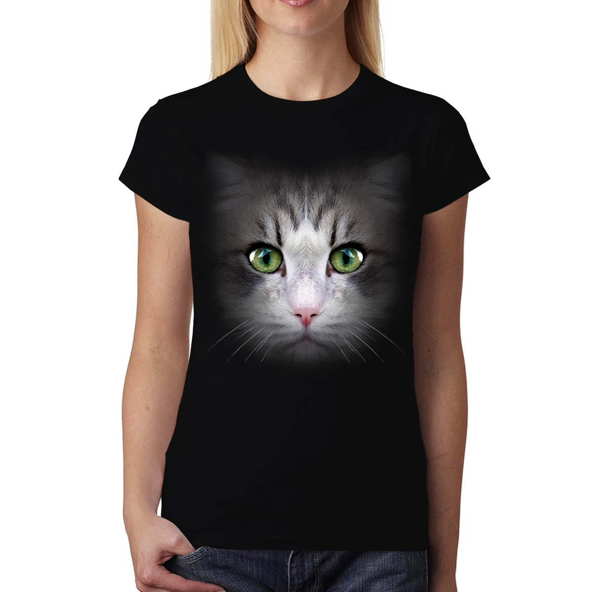 T shirt animaux femme sale