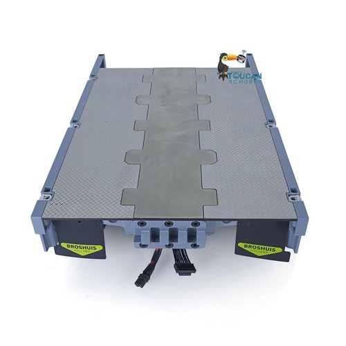 2Axle Metal Trailer Module For 1/14 Metal CNC Heavy 5Axle Trailer Tamiya Truck - Picture 7 of 12