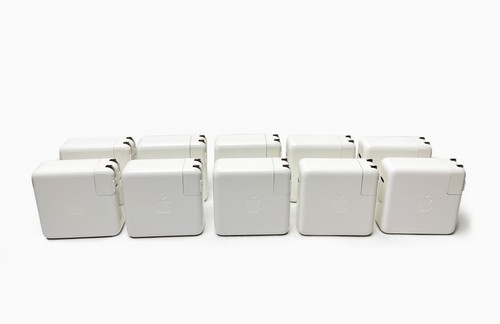 Lot of 10 Genuine OEM Apple 87W USB-C Power Adapter A1719 for Macbook Pro
