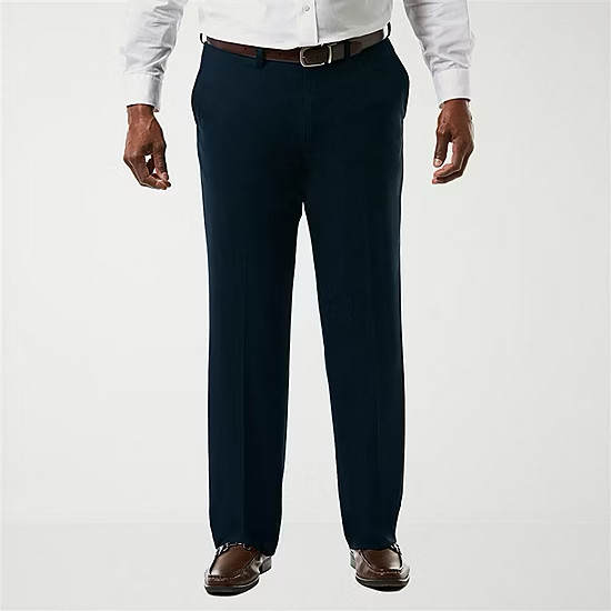 $120 J.M. Haggar Dark Navy Premium Classic Fit Stretch Pants