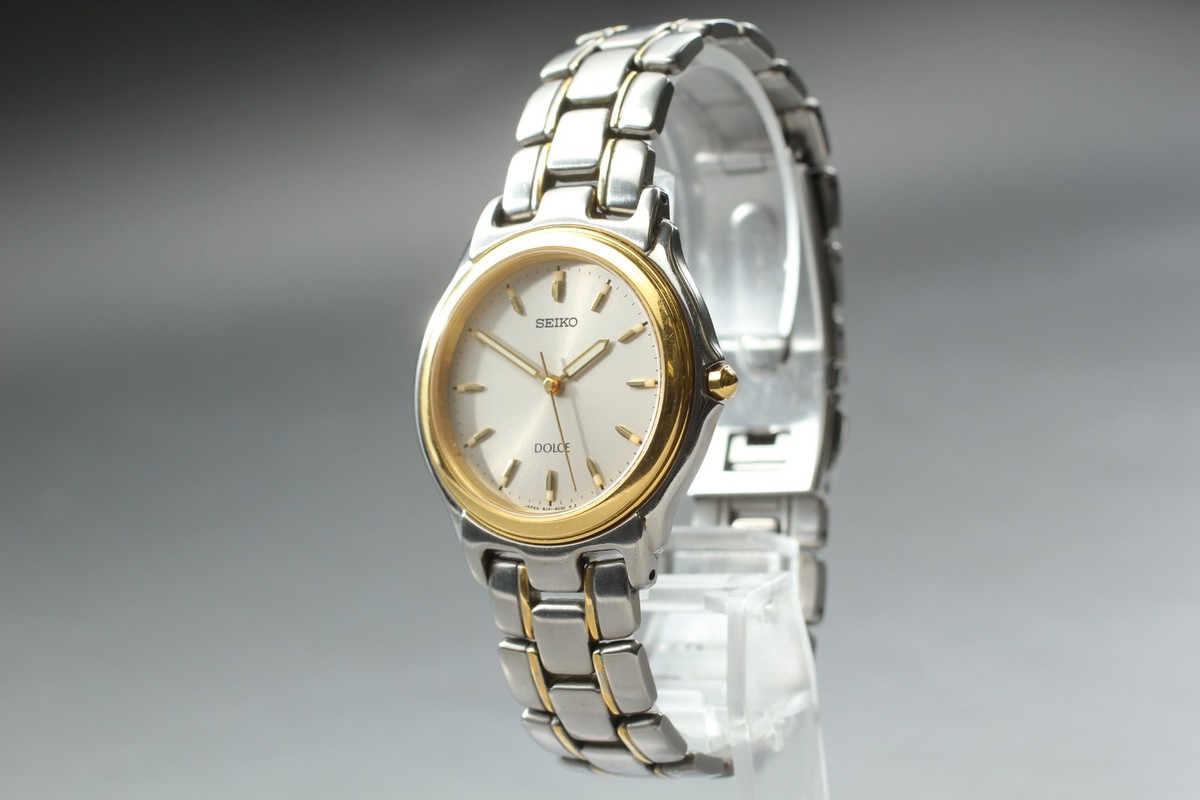 N MINT Seiko Dolce 8J41-6020 Titanium Luminous Round HAQ Quartz