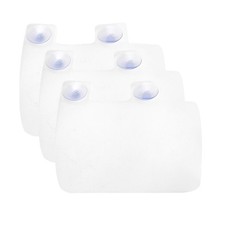 3pack Resin Sink Splash Guard, With Non-Slip Suction Cups Water Splash Guard ...