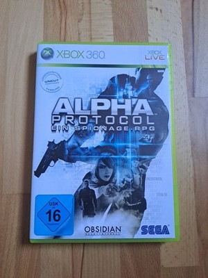Alpha Protocol + Anleitung - Xbox 360 - Sehr gut