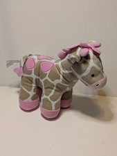 Carter's Plush Jungle Giraffe Baby Pink Plush Stuffed Animal Nursery Toy 10" A3
