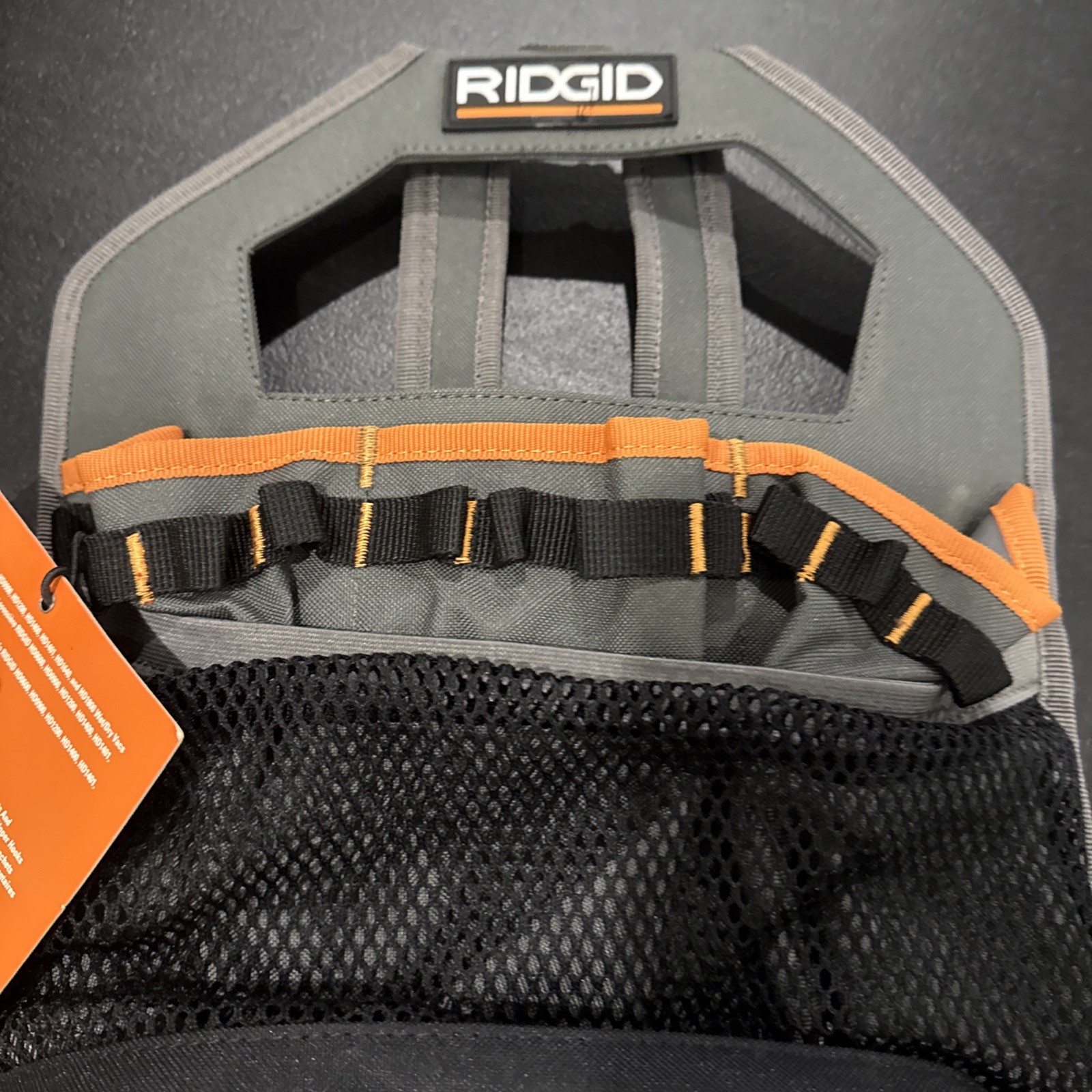 RIDGID NXT Accessory Storage Bag Organizer VT1000 Shop Vac Attachment Wet/Dry