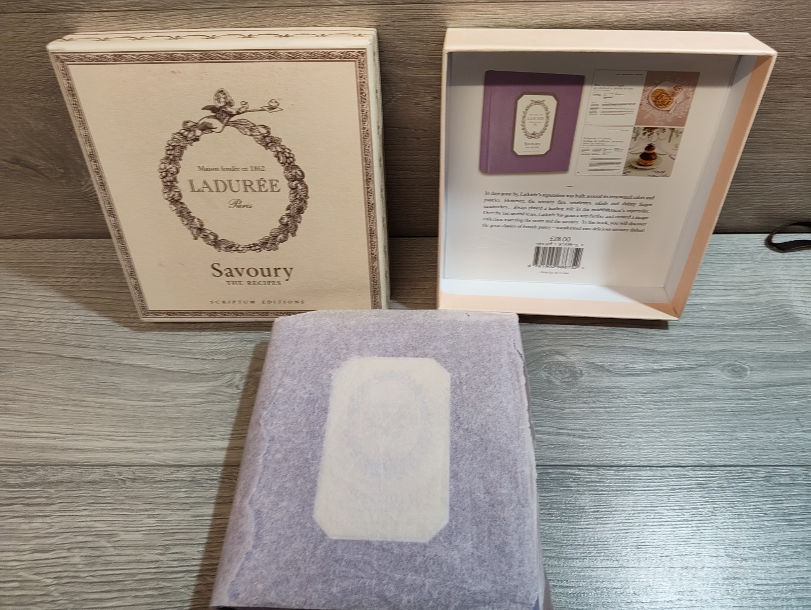 Ladurée Maison Paris Savoury Recipes Cookbook