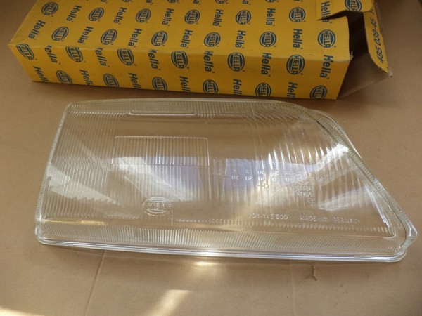 Glace phare droit Audi A6 C4 vitre de rechange Hella 9es145600001 neuve