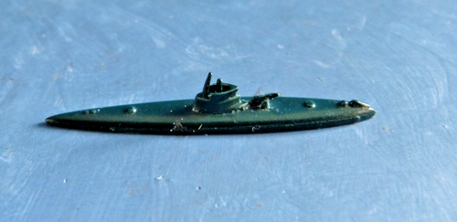 Star Metall Modell Nr. 91 - 1:1250 U Boot Bavern - schwedische Marine grün - Bild 2 von 3