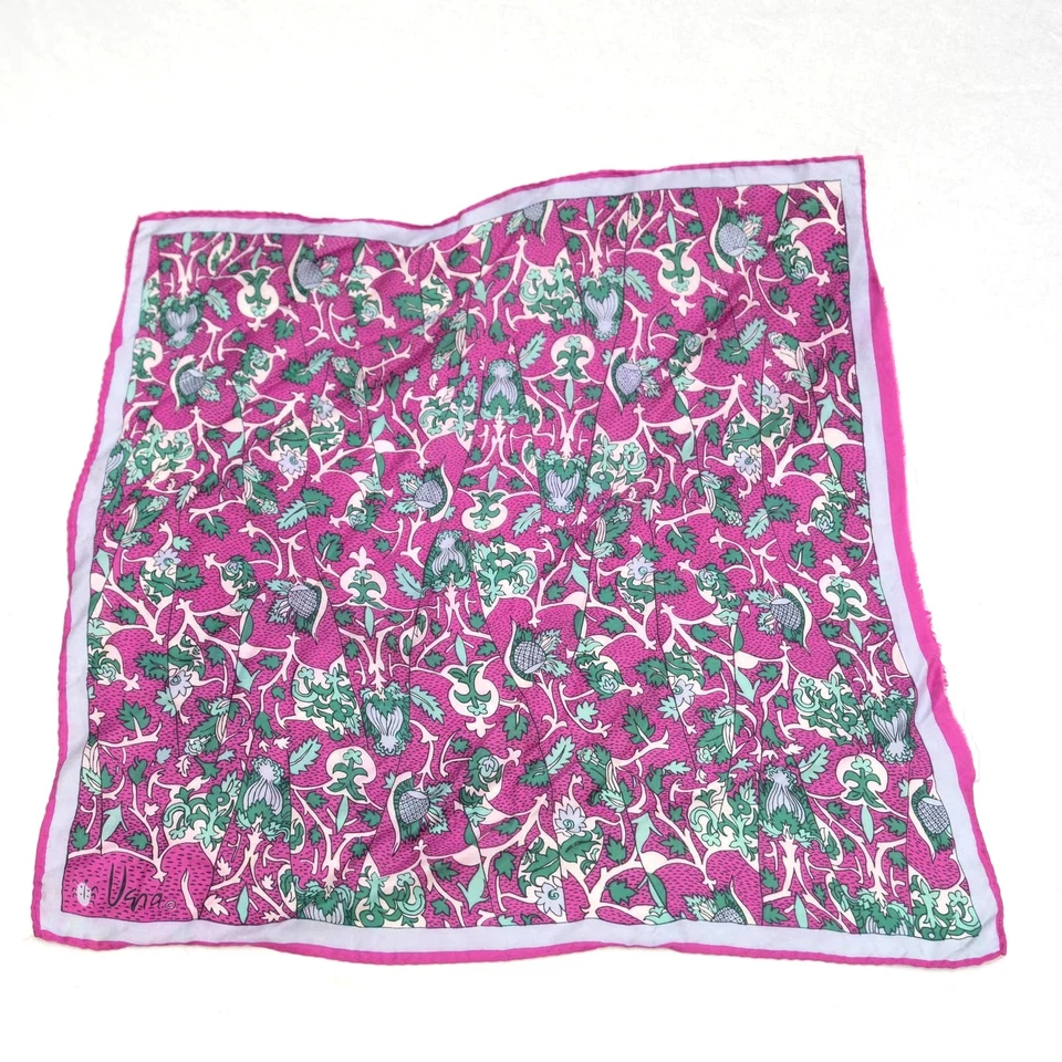 Vera Neumann 100% Silk Square Scarf - Image 2 of 4