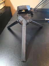 Black Foldable Mini Tabletop Camera Tripod Pan/Tilt Head 1/4" Screw