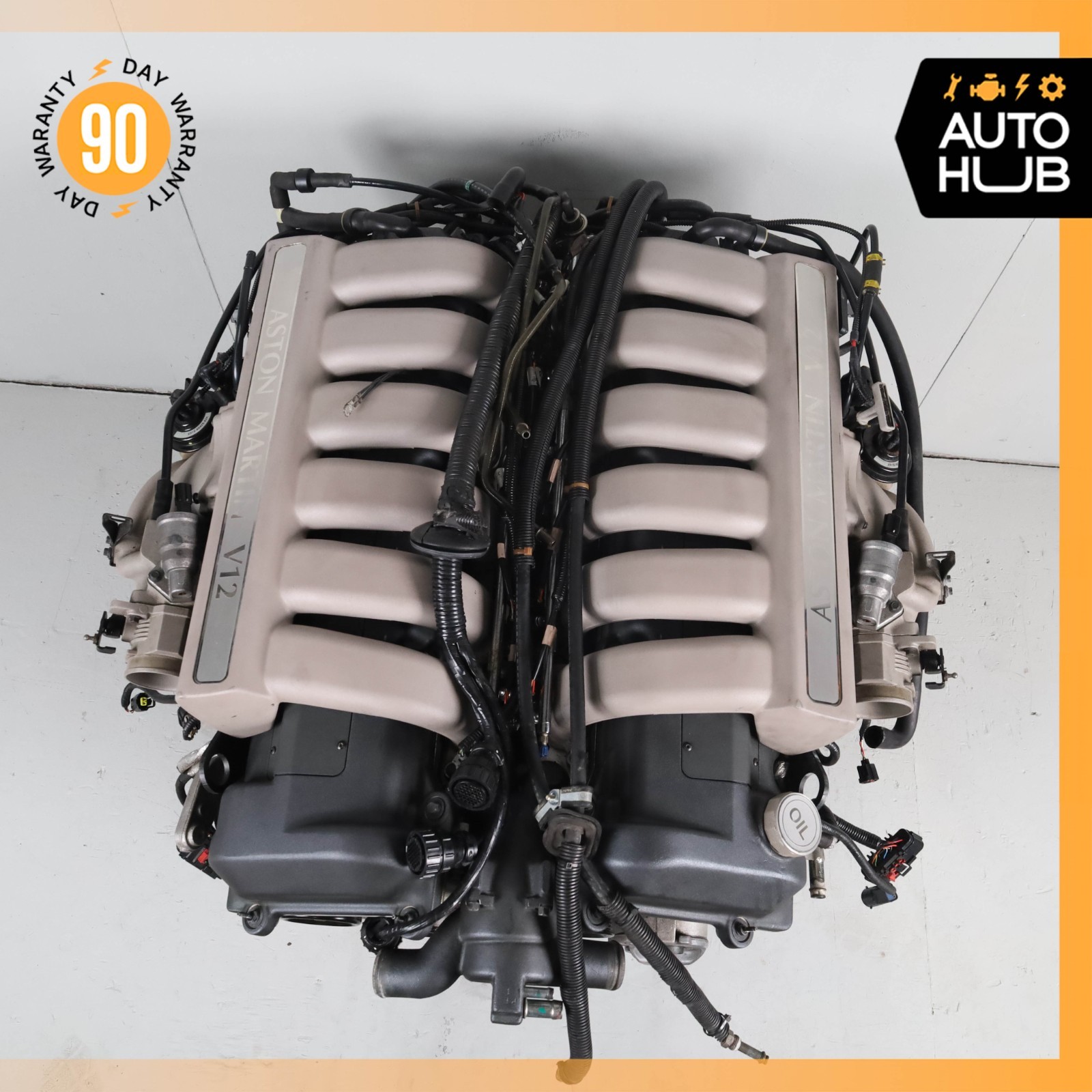 00-04 Aston Martin DB7 Vantage 5.9L V12 AM2 Engine Motor Assembly OEM 35k MILES