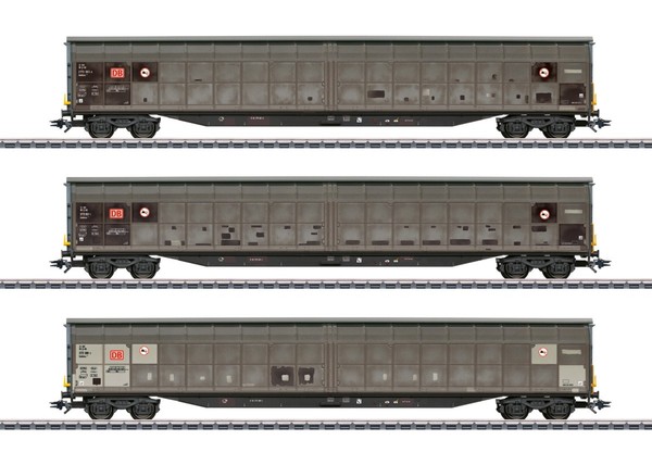 MäRklin 48067 Schiebewandwagenset (3) Db Ag Vi Gealtert 1:87(H0) Neu/Ovp-image