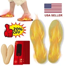 10 pair Self Heating Insoles Winter Thermostatic Thermal Insole Warm Foot Heater