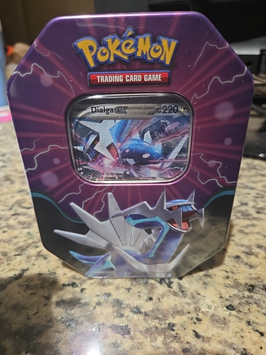 Pokemon TCG Azure Legends Tin Dialga ex Sealed New