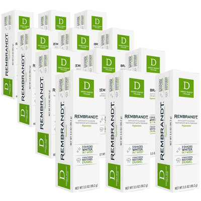 Deeply White + Peroxide Whitening Toothpaste with Fluoride, Removes Tough Stains