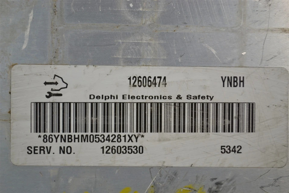 12603530 Chevrolet Impala 2007-2009 Engine Control Unit ECU Module 3C9 501 B3 - Image 3 of 4