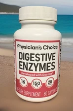 Physician's Choice Digestive Enzymes Organic Prebiotics & Probiotics 60 Servings