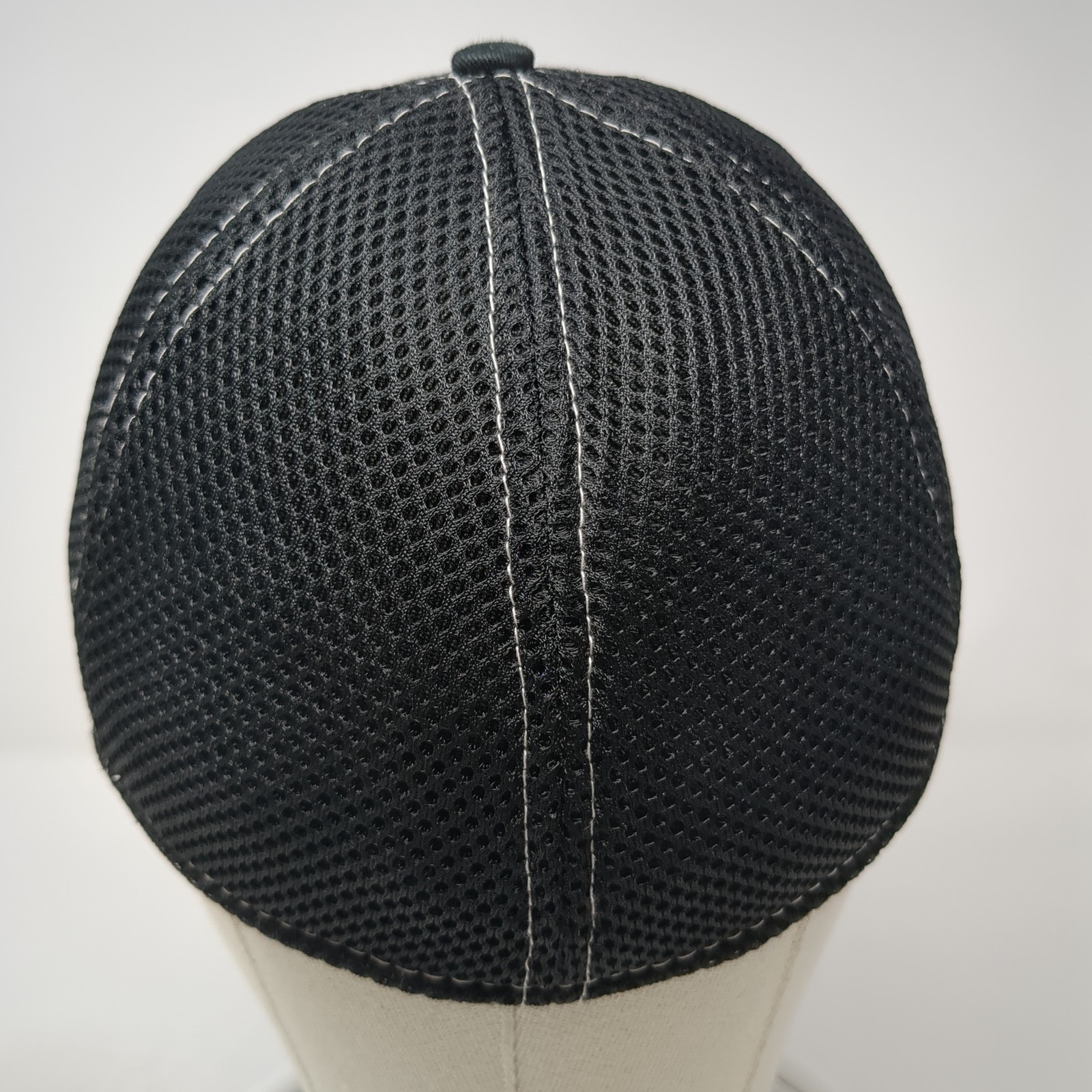 B Initial Fitted Baseball Cap Black Large Embroid… - image 6