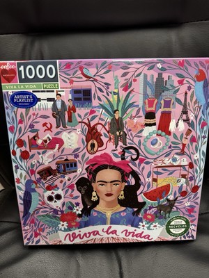 Frida Kahlo Viva la Vida 1000 Jigsaw Puzzle Eeboo New In Box Sealed