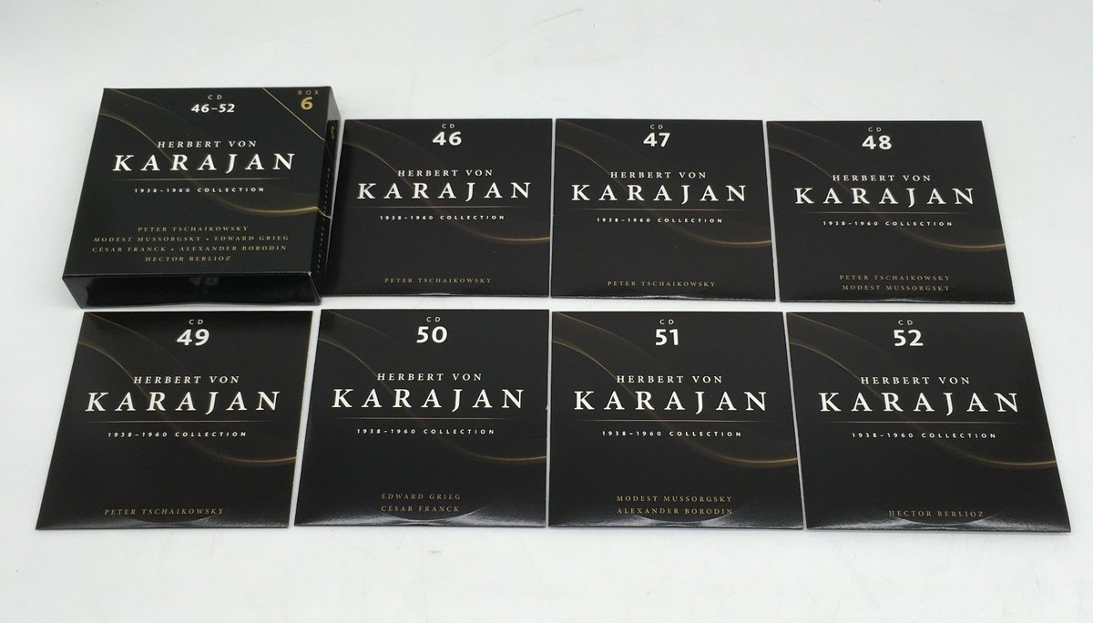 どばーん　カラヤン　1938−1960コレクション　117CD Herbert von Karajan 1938–1960 Collection 117 CD Box Set