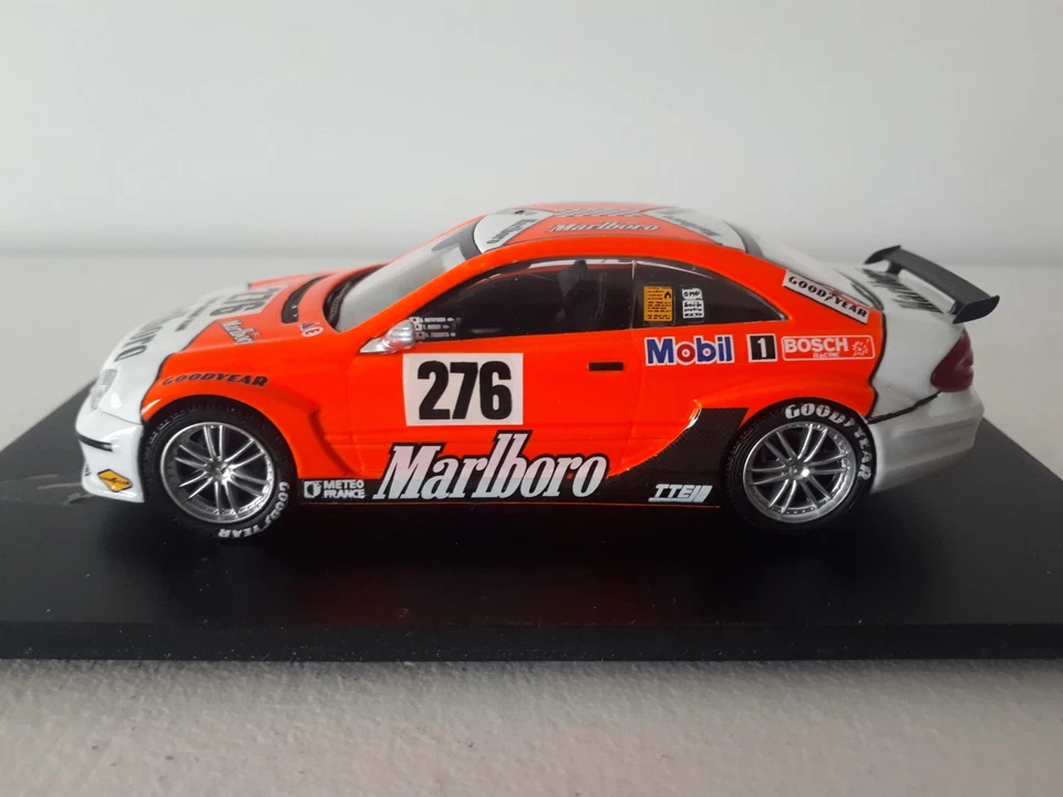 KYOSHO MERCEDES CLK AMR SPORT MARLBORO NUM 276 .1/43 em - Photo 2/4