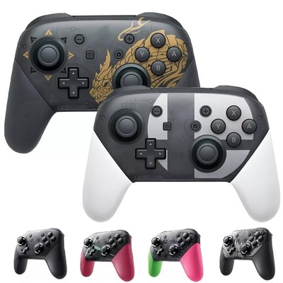 Nintendo Switch Pro Controller Monster Hunter Rise Black Sunbreak Full Function