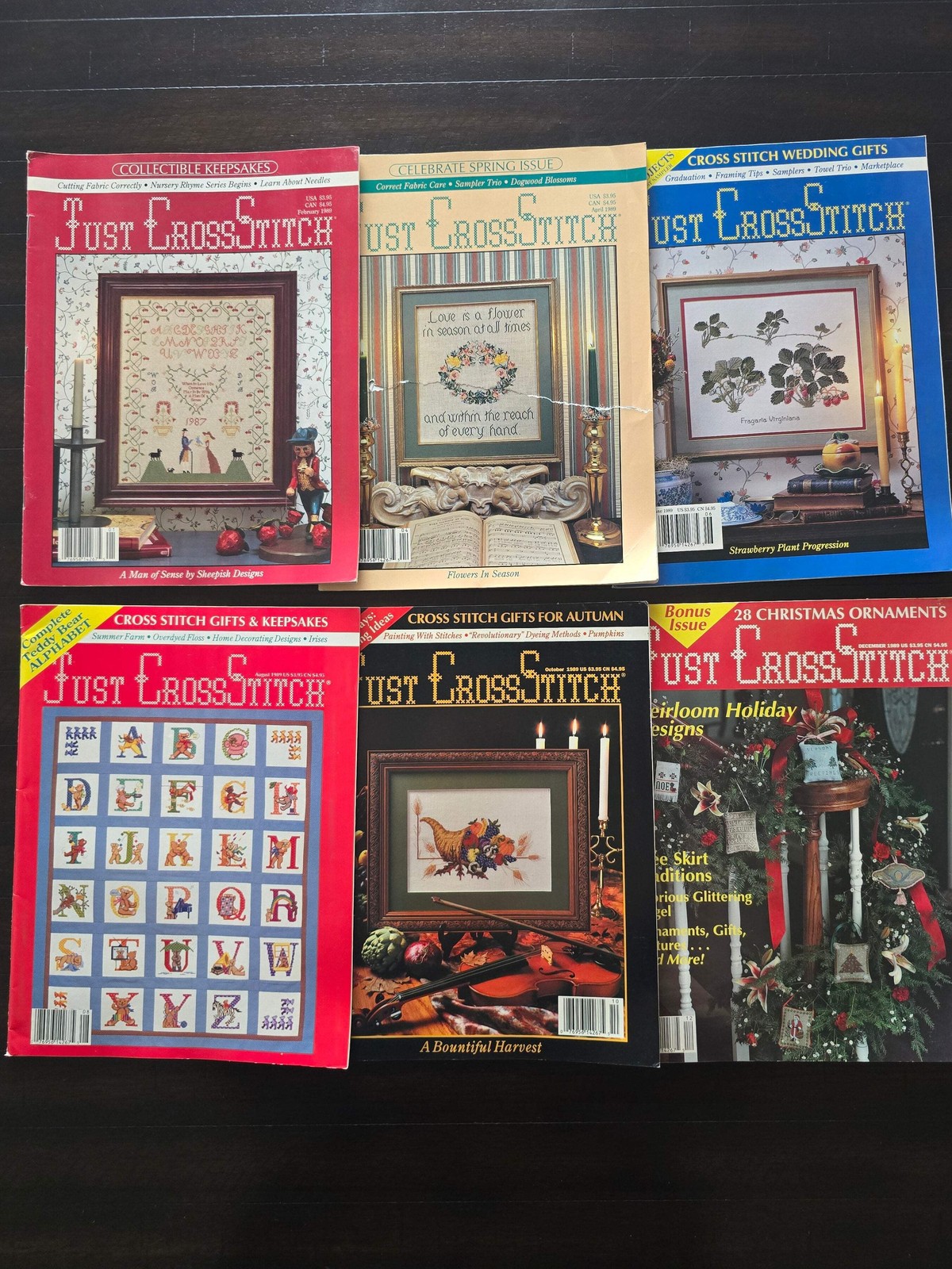 Just Cross Stitch - 1989 - Magazine Bundle