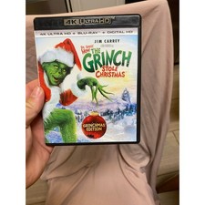 Dr. Seuss' How the Grinch Stole Christmas Ultra HD 4K + Blu-Ray