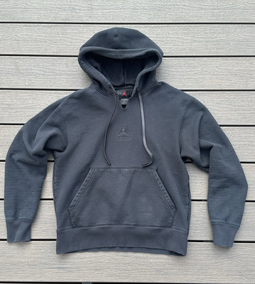 Jordan x A Ma Maniere Men's M Black Pullover Hoodie Fleece Embroidered Logo