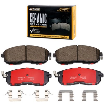 Ceramic Front Brake Pads w/Hardware for Nissan Maxima 2000-2003 All Models US