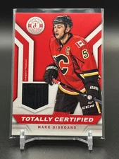 2013-14 Panini Totally Certified #TC-MGI Mark Giordano MEM Calgary Flames