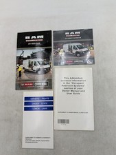 2016L4 Dodge Ram Promaster Owner's Manual  Set With Informational CD