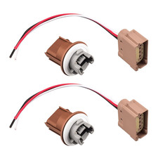 2 PCS Turn Signal Socket and Pigtail Connector with Wire Harness Compatible w...