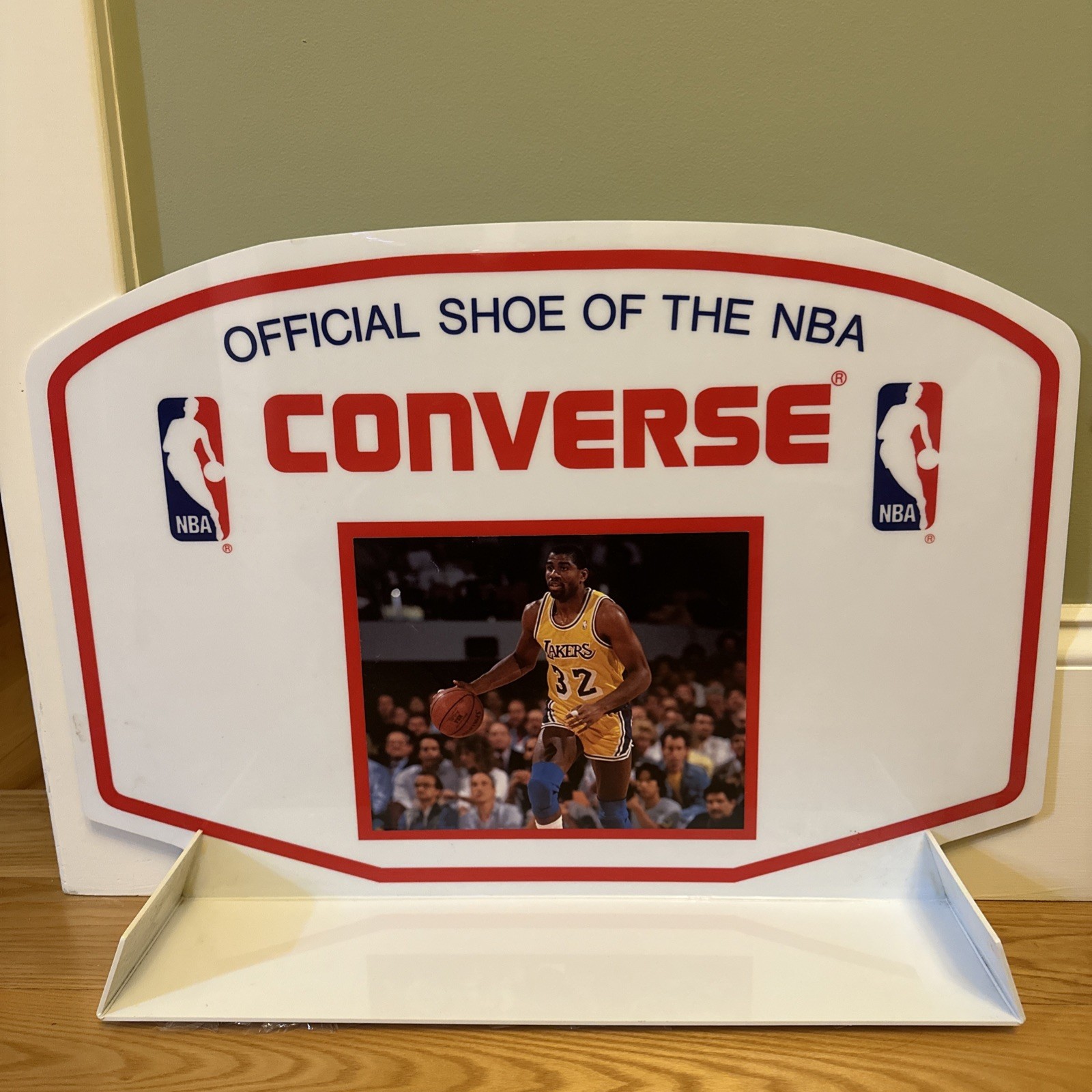 Custom Sneaker Display Converse Official Shoe Of The NBA LA 