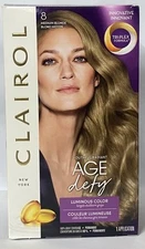Clairol Age Defy Permanent Hair Color #8 Medium Blonde