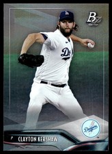 Clayton Kershaw 2021 Bowman Platinum #33 Dodgers MLB READ FREE SHIP AutographDen