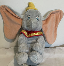 Disney World Dumbo Plush Elephant 15" Large Stuffed Animal Toy Vintage