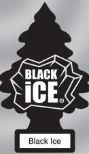 Little Trees Hanging Car Home Air Freshener - Black Ice