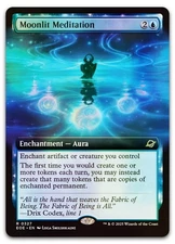 Moonlit Meditation (Extended Art) #327 (Foil) NM Edge of Eternities Magic MTG