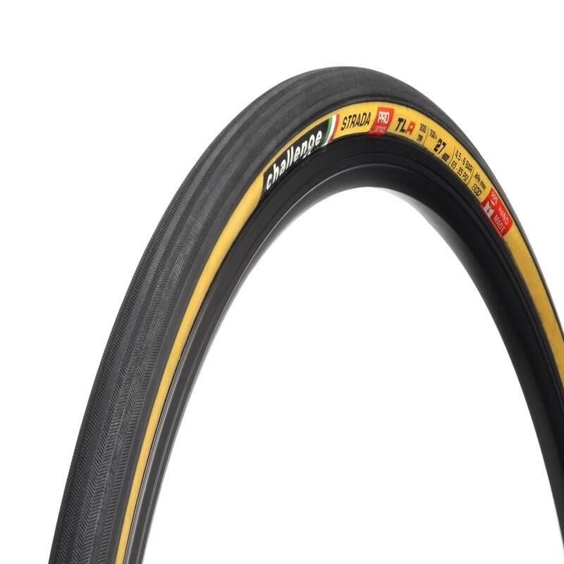 Pneu Challenge Strada Pro 700x30 anti-crevaison tubeless pour route