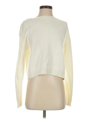 Idem ditto Women Ivory Turtleneck Sweater S